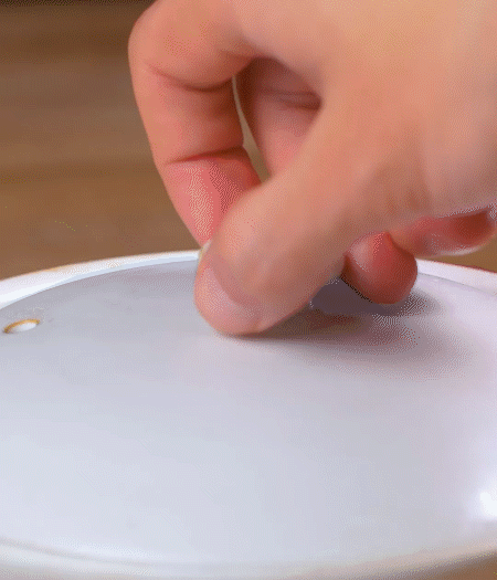 關(guān)火后燜5分鐘。