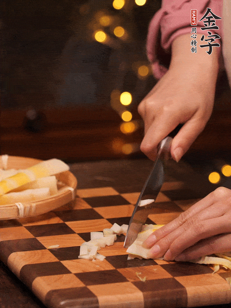 春筍，焯水切